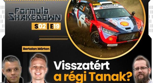 Formula Shakedown: Visszatért a régi Tanak?