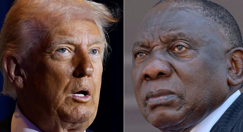 Innen szép nyerni: Dél-Afrika elnöke rendezné országa katasztrofális viszonyát Trumppal