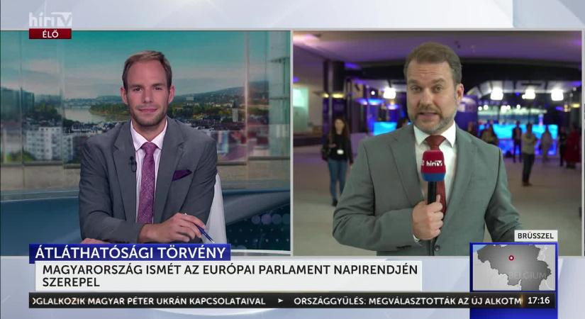 Ismét Magyarország az Európai Parlament napirendjén  videó