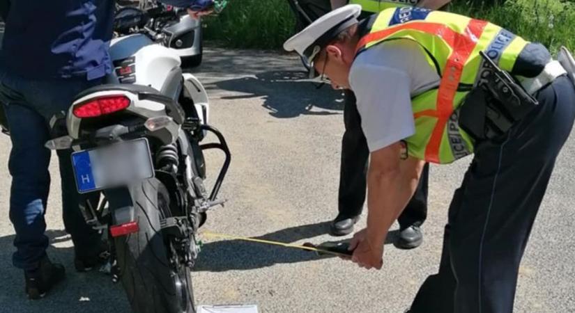 A motorok után a sofőrök bőghettek! A nagy zajt keltő járgányokat ellenőrizték a zalai rendőrök