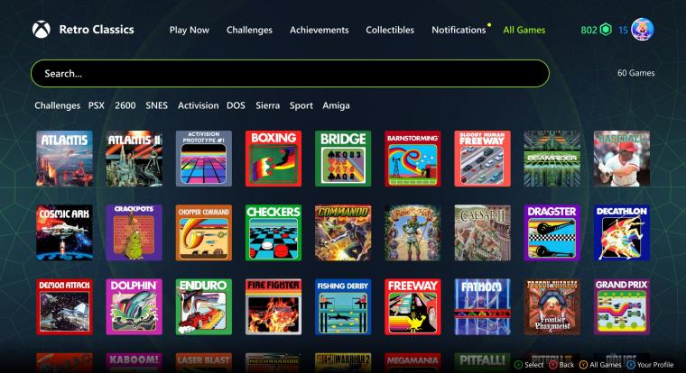 Retro Classics kollekcióval pörgeti fel a nosztalgiát az Xbox