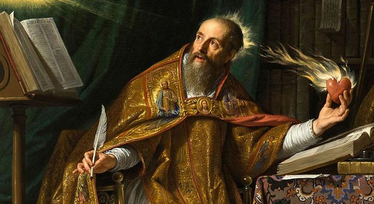 Ő volt Szent Ágoston, XIV. Leó példaképe
