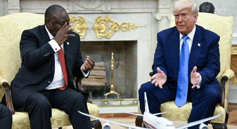 Trump sokkoló módon alázta porig a dél-afrikai elnököt