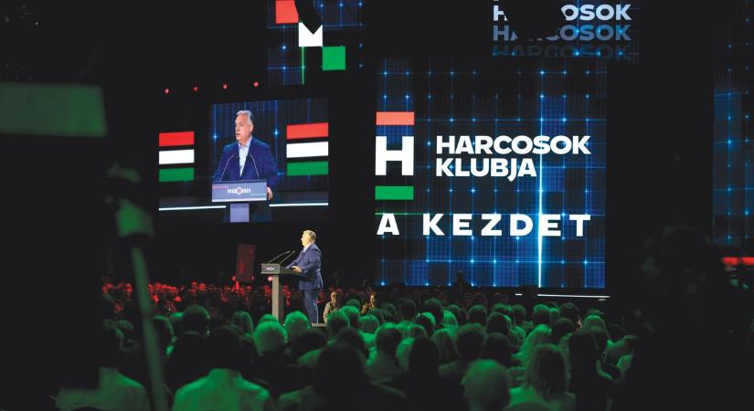 Premier plán: Orbán Viktor a Harcosok klubja – A kezdet elnevezésű rendezvényen