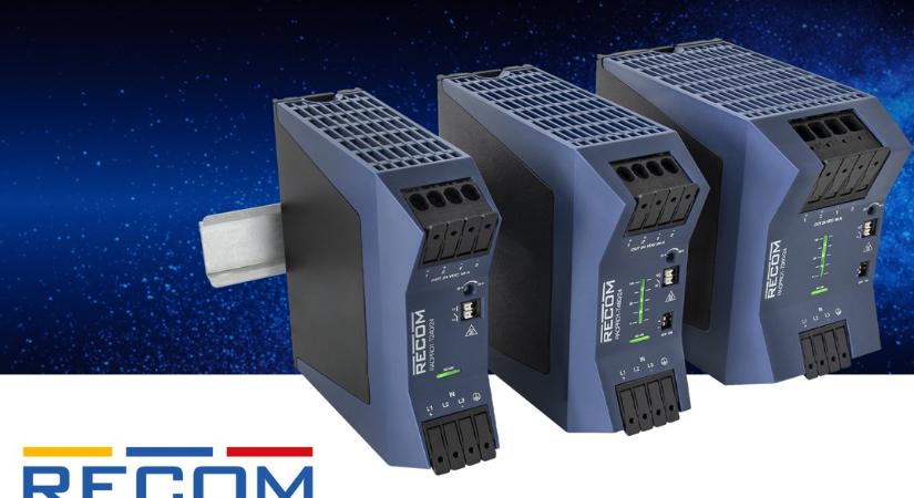 RACPRO1 iDIN-sín AC/DC és védelem a RECOM-tól
