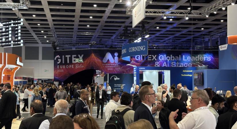 Egy egész termet megtöltöttek a startupok a GITEX EUROPE-on – ilyen volt a berlini technológiai expó első napja