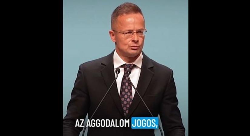 „Az aggodalom jogos” – Szijjártó Péter is elmondta a véleményét az átláthatósági törvényről (VIDEÓ)