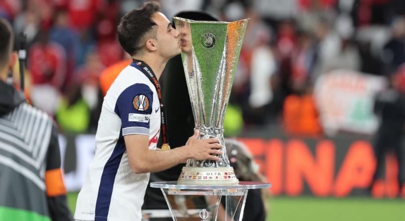 Kínos bakival zárult az Európa-liga döntő: nem jutott érem a Tottenham sztárjainak