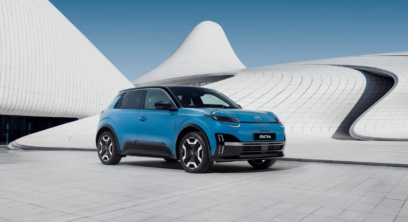 400 kilométert ígér az új elektromos Nissan Micra