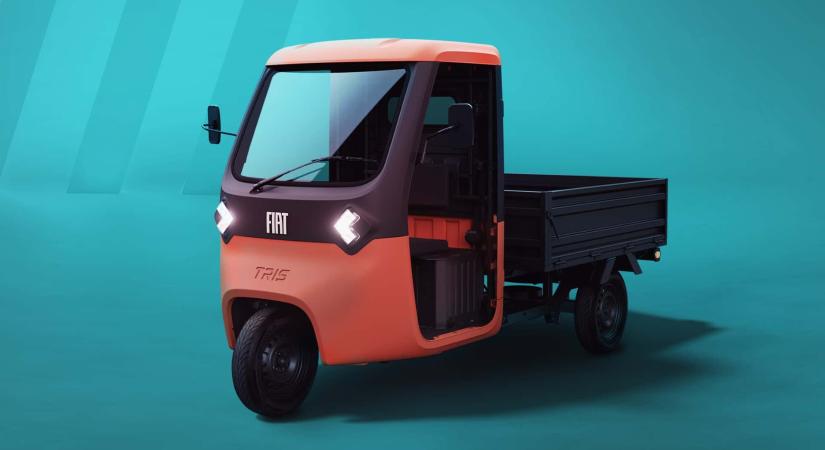 Háromkerekű haszonjárművel újít a Fiat