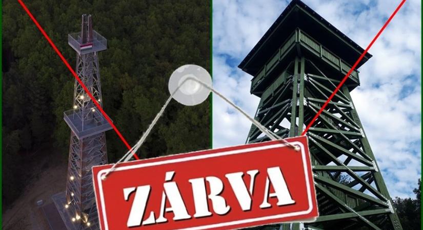 Megint nem látogatható a nagykanizsai kilátó