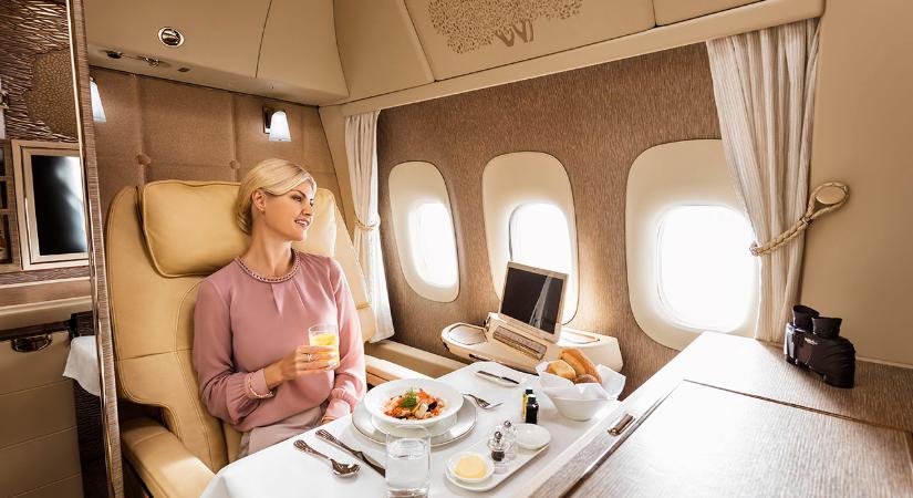 Bemutatta megújult First Class szolgáltatását az Emirates