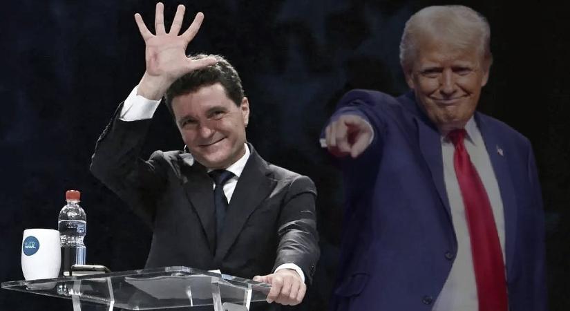 Nicușor Dan olyat üzent Donald Trumpnak, hogy csak úgy cuppant…