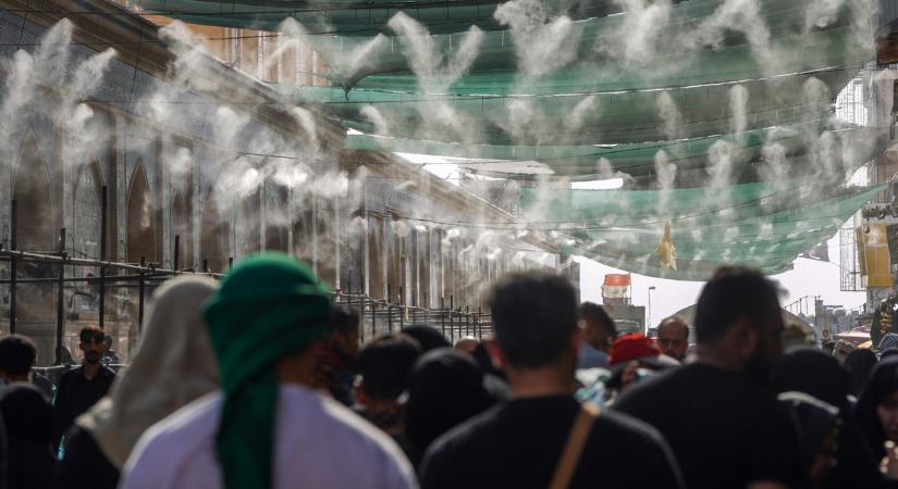 Irakban 49 Celsius-fokot mértek, többen meghaltak