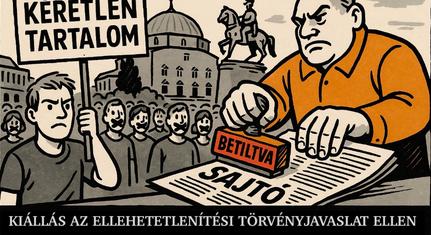 Ezúttal újságírók lépnek fel az ellehetetlenítési törvény ellen