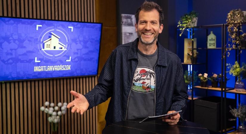 Fördős Zé új műsort vezet– indul az Ingatlanvadászok az RTL Premiumon!