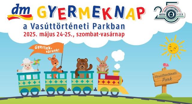 A gyermekek hétvégéjén, Gyermeknapon egymást érik a szórakoztató programok a Vasúttörténeti Parkban
