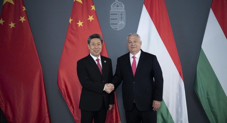 Orbán Viktor a Kínai Kommunista Párt magas rangú tisztségviselőjével tárgyalt Budapesten