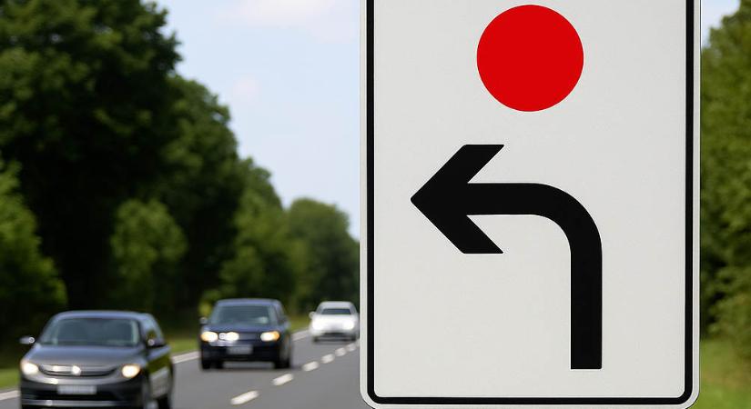Jó ha tudjuk mit jelent ez a külföldi KRESZ-tábla
