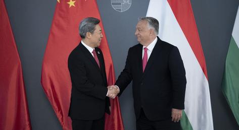 Orbán a Kínai Kommunista Párt titkárával tárgyalt