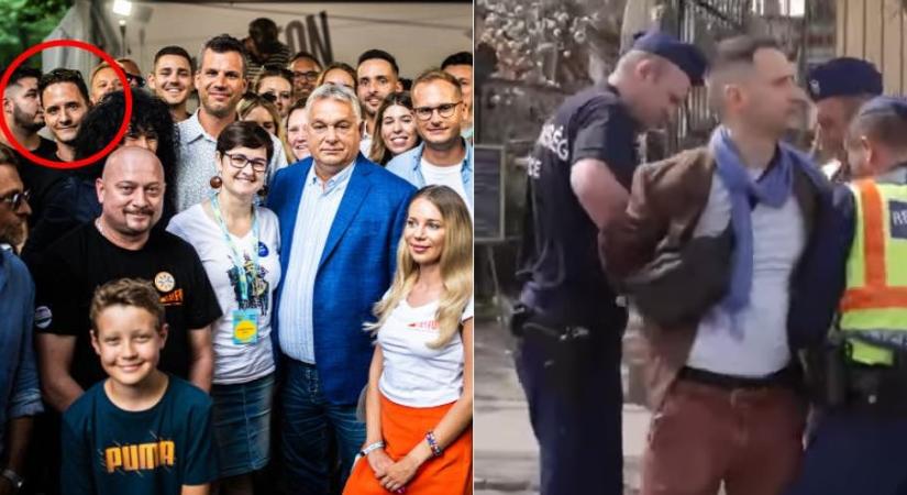 Lefokozhatták a rendőrt, aki bilincsben vitte el a hőbörgő megafonos exlelkészt Magyar Péter rendezvényéről