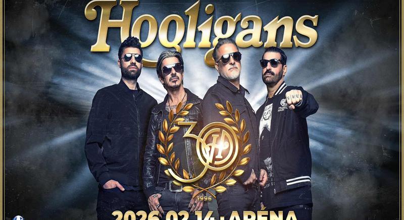 Jövőre HOOLIGANS 30 éves jubileumi koncert a Budapest Arénában!