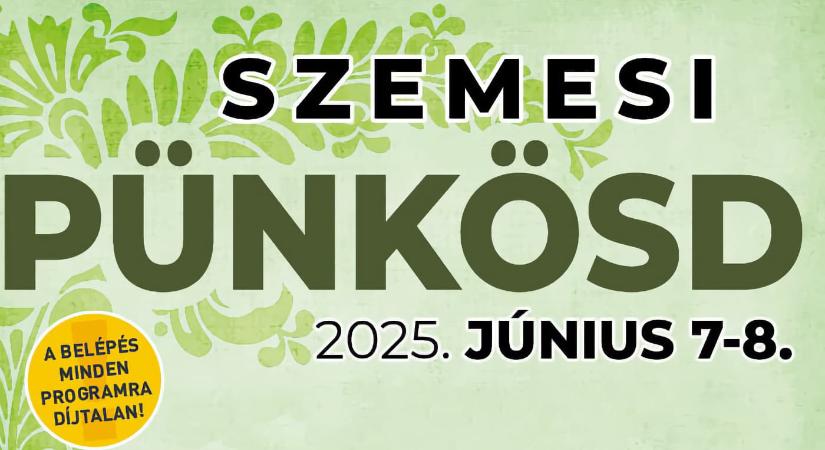 Szemesi Pünkösd 2025 Balatonszemes