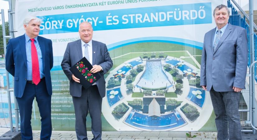 Mintegy 4 milliárd forintból fejlesztik a Zsóry Gyógyfürdőt Mezőkövesden