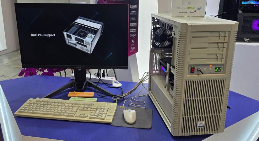Leolvad az arcunk, úgy sugárzik a ’80-as évek a SilverStone FLP02 gépházából