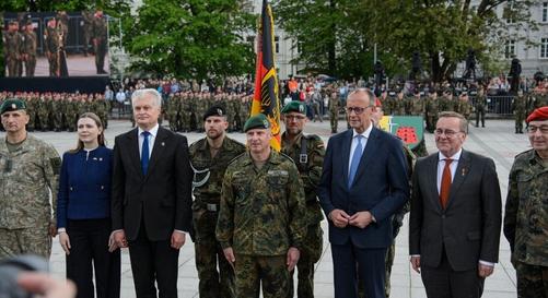 Németország több ezer katonával járul hozzá Litvánia védelméhez