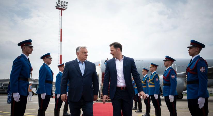 Energiafronton erősít Magyarország és Szerbia: Orbán és Vucsics új stratégiai projektekről egyeztetett Belgrádban