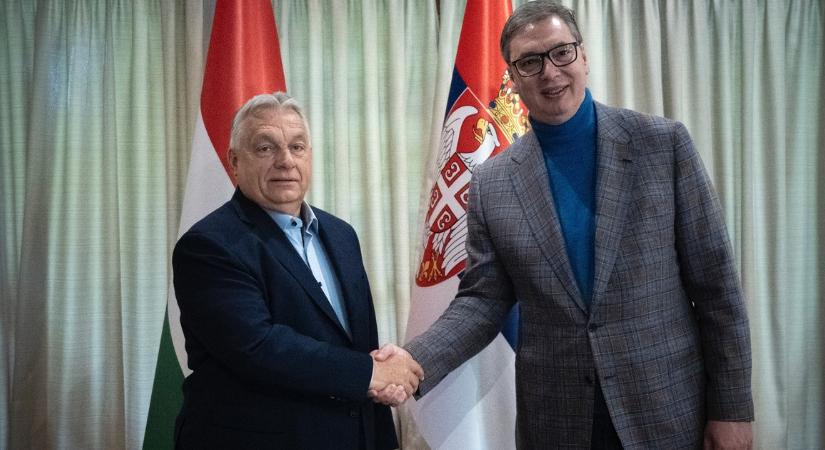 Orbán Viktor egyeztetett a szerb elnökkel: új kőolajvezeték épül Magyarország és Szerbia között
