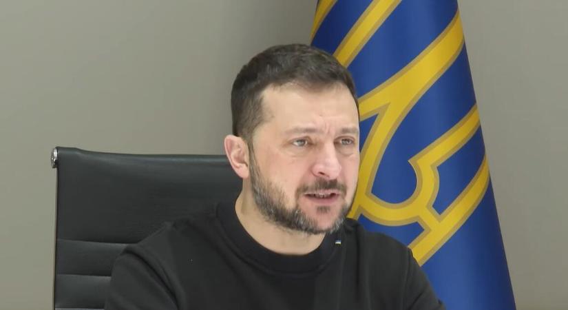 Fontos bejelentést tett Volodimir Zelenszkij