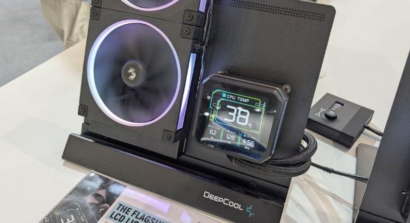 Computex 2025: Olcsóbb és szemrevalóbb hűtések és házak a DeepCoolnál