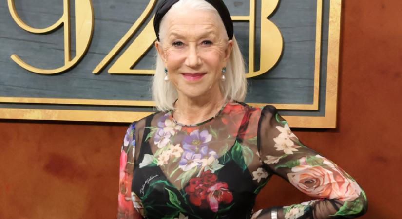 Helen Mirren olyan fenségesen mutatkozott, mint még soha