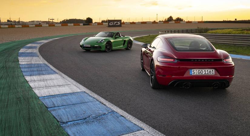 Még most rendelj belső égésű motoros Porsche 718-at!