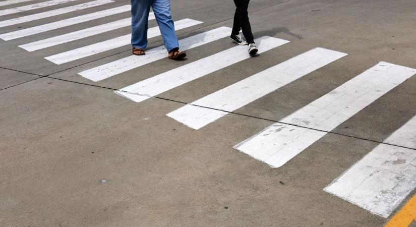 A zebrán ütötte el a gyalogost