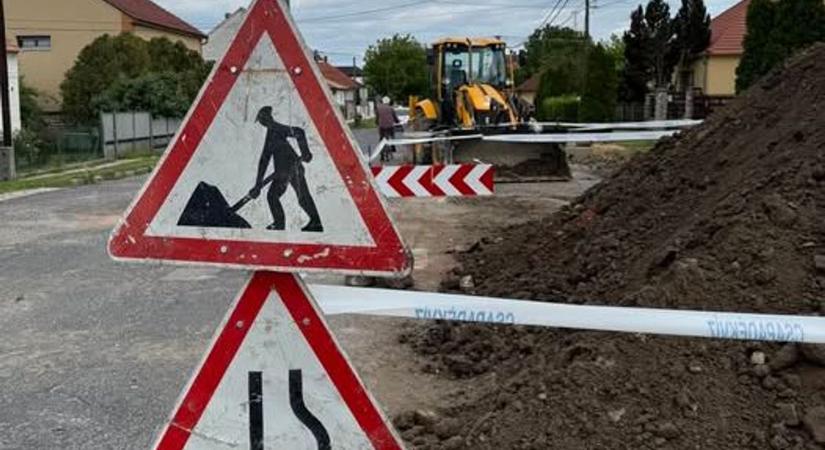 Munka a Kölcsey utcában, forgalomkorlátozások is lehetnek