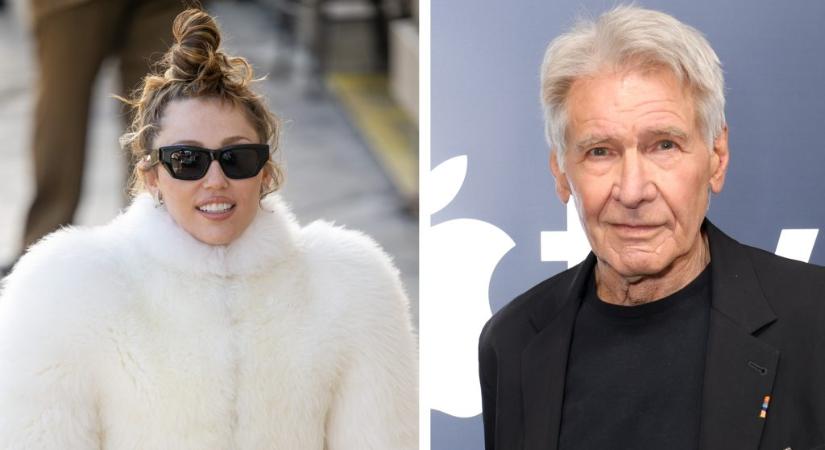 Miley Cyrus erdőkben és piramisok előtt akart fellépni, Harrison Ford beszélte le erről
