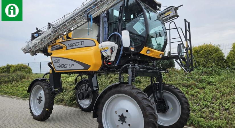 Ez a hét hirdetése az Agroinform Piacterén: Mazzotti IBIS 3180LP önjáró permetező