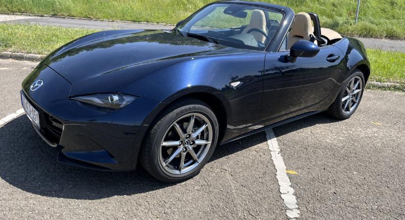 Teszten a Mazda legendás kabriója, az MX-5: meddig marad még velünk az utolsó szamuráj?