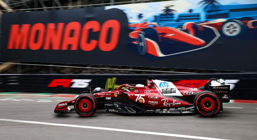 Leclerc a leggyorsabb, Hamilton autót tört az időmérő előtt