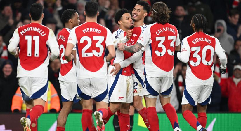 Az Arsenal megdönthet egy 101 éve fennálló rekordot a PL-ben