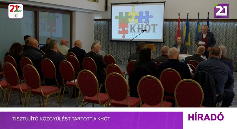 Tisztújító közgyűlést tartott a KHÖT (videó)