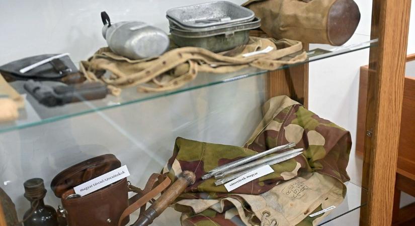Második világháborús relikviákat mutattak be Egerben