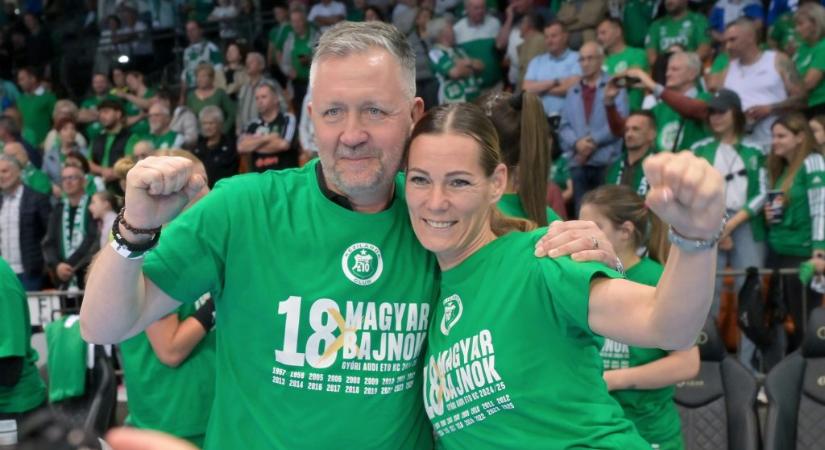 Győri kéziedző: Tudtam, hogy a bajnoki cím is nagyon fontos a klub számára, sőt, talán még fontosabb volt, hogy ezt elérjük