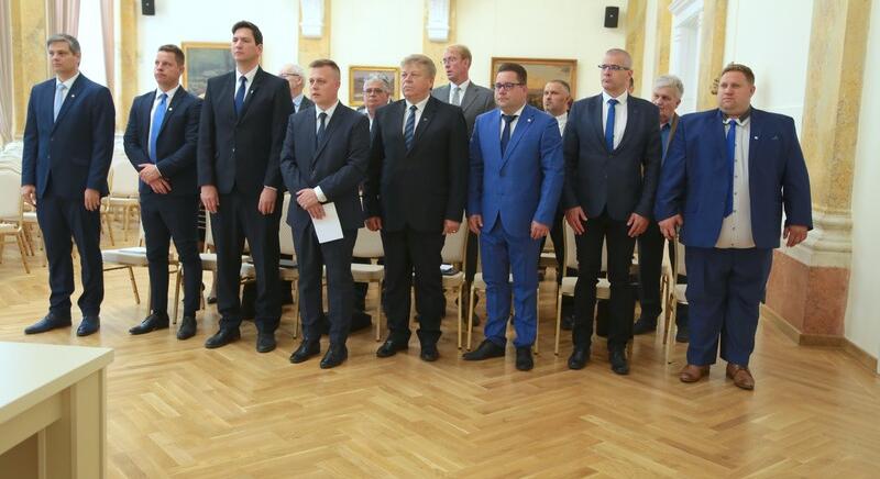 Esküt tett a somogyi közgylés új tagja