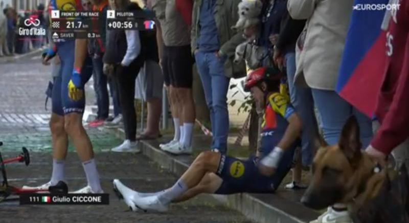 Giulio Ciccone és Antonio Tiberi voltak a Giro 14. szakaszának vesztesei