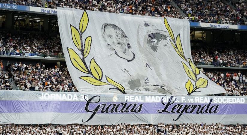Luka Modric megríkatta a Real Madrid szurkolóit