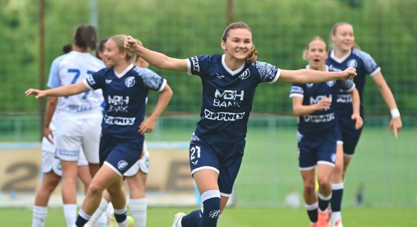 Történelmet írt a Puskás Akadémia női csapata